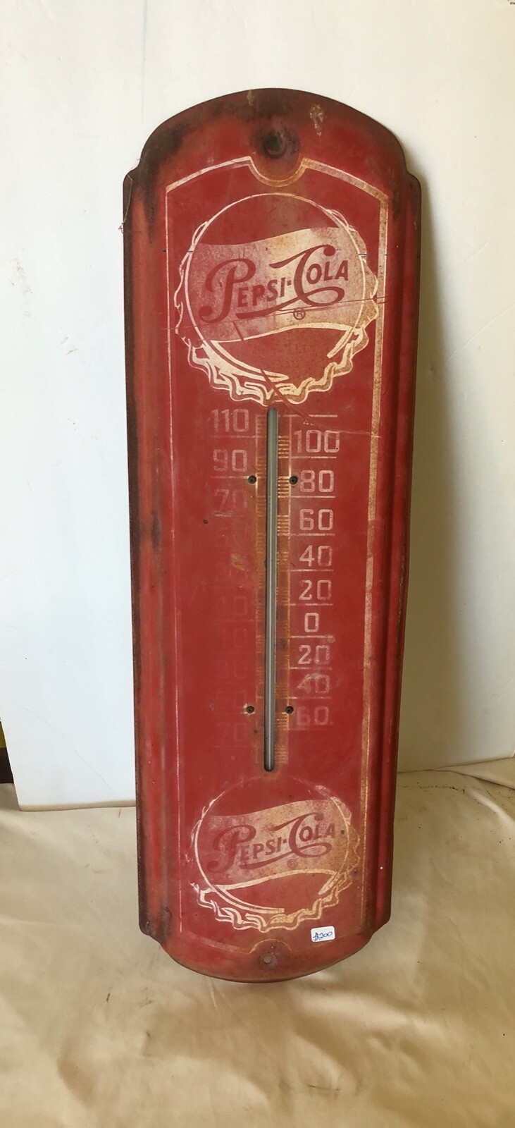ペプシ　温度計　レトロ Vintage Pepsi Thermometer Sign - Say 