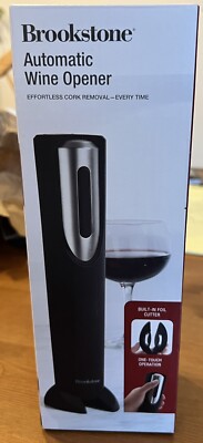 Brookstone Automatic Wine Opener Brand new still in the box corkscrew wine