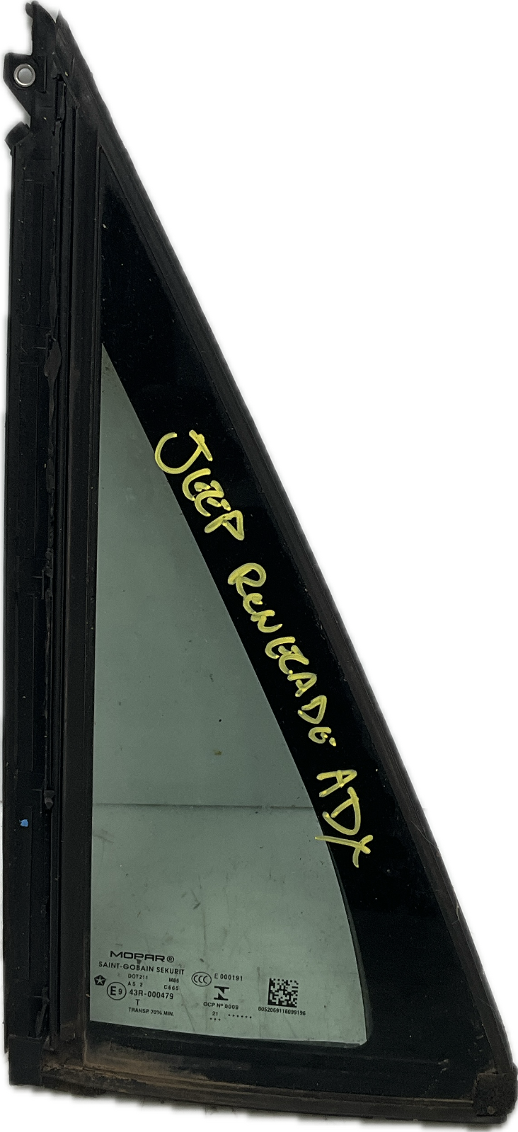 Vetro fisso anteriore destro per modello JEEP RENEGADE anno 2021 ricambio