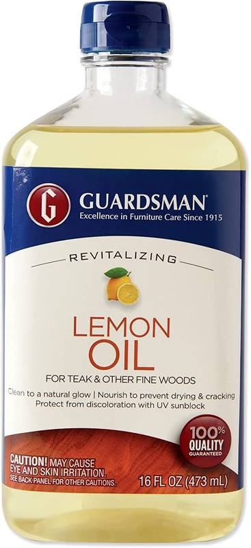Revitalizing Lemon Oil for Wood Furniture - 16 Oz- UV Protection, Cleans, Restor