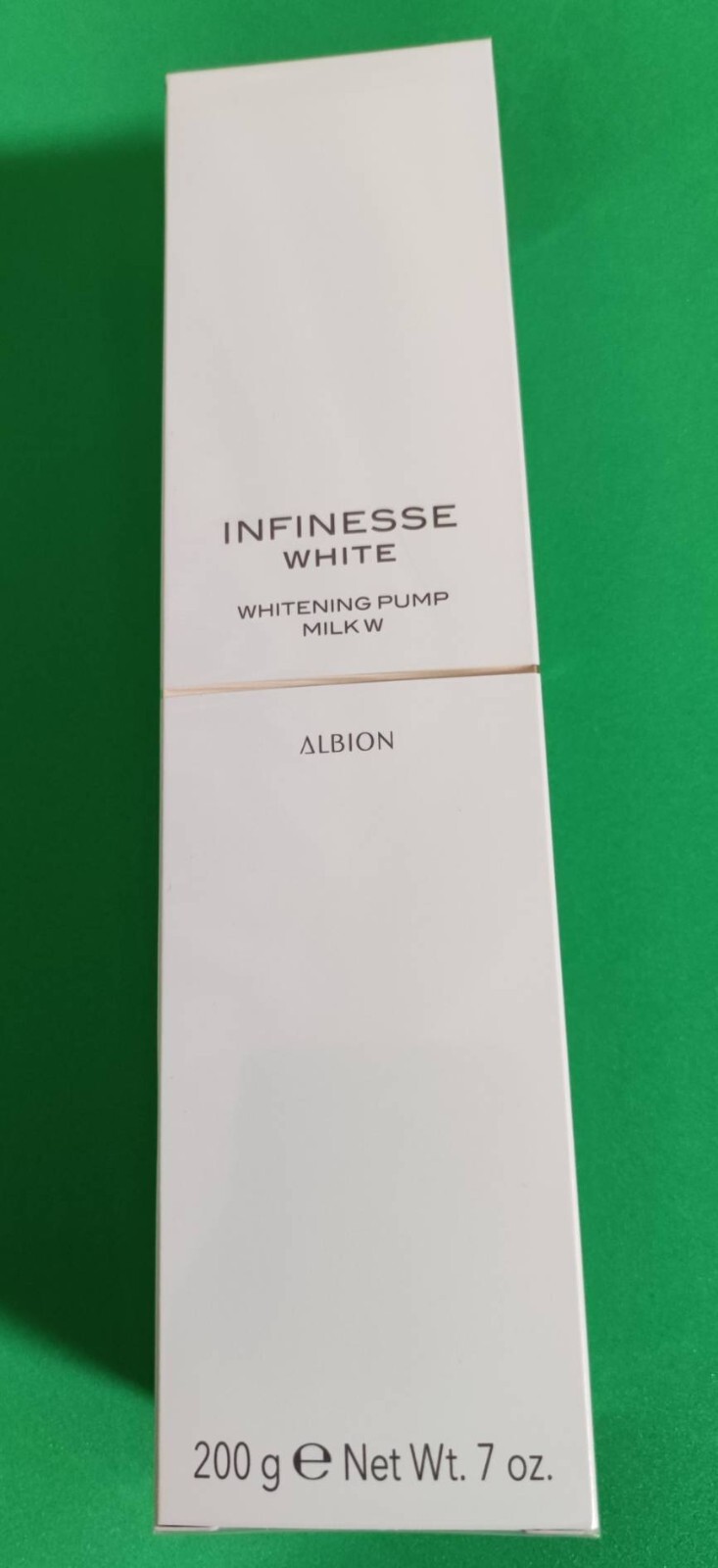 ALBION INFINESSE WHITE WHITENING PUMP MILK 200g Whitening