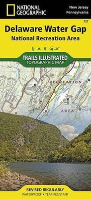 Delaware Water Gap: Trails Illustrated National Parks by National Geographic Map