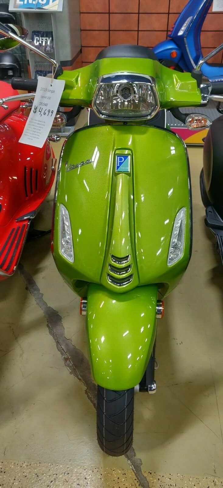 2019 Vespa Sprint 150cc - Verde Speranza
