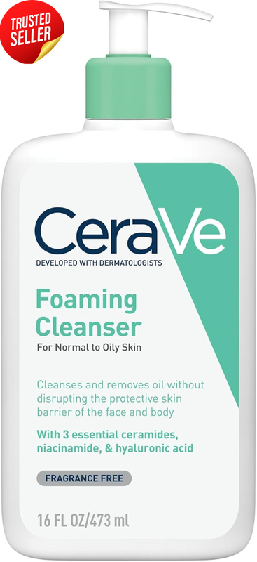 Cerave Foaming Cleanser Gel 236ml Oil Control Ceramides
