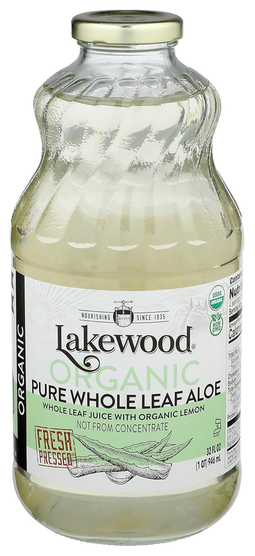 , Organic Aloe Vera Leaf Juice, 32 Fl Oz (Pack of 1)