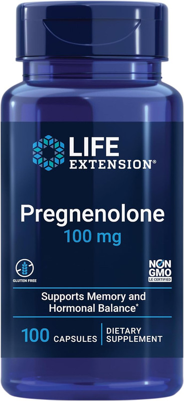 Pregnenolone - Hormone Balance Supplement for Healthy Hormone Levels, 100