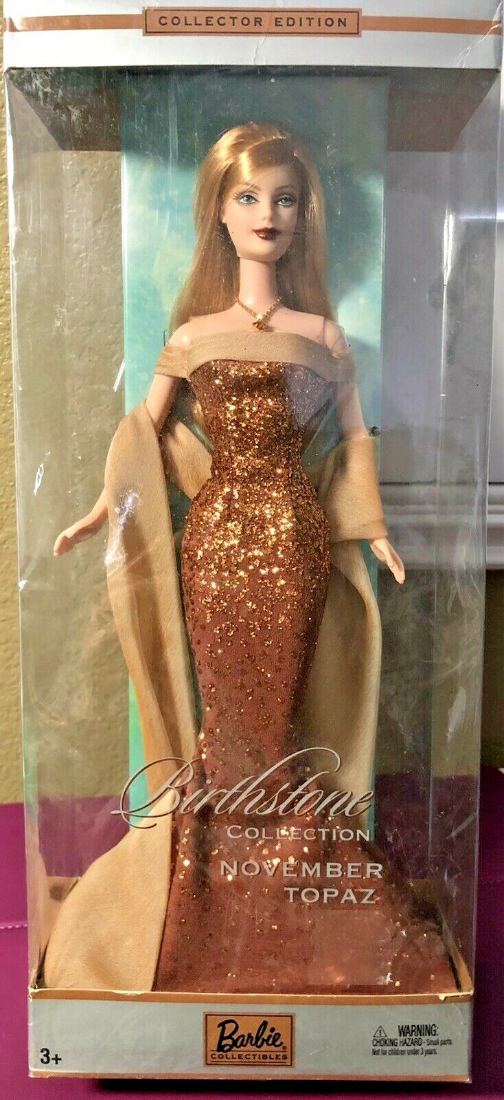 Rare-Barbie Doll Birthstone Collection November Topaz Rare-Barbie Doll Birthstone Collection November Topaz