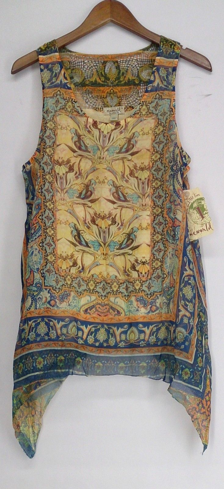 One World Camisetas sin mangas para mujeres