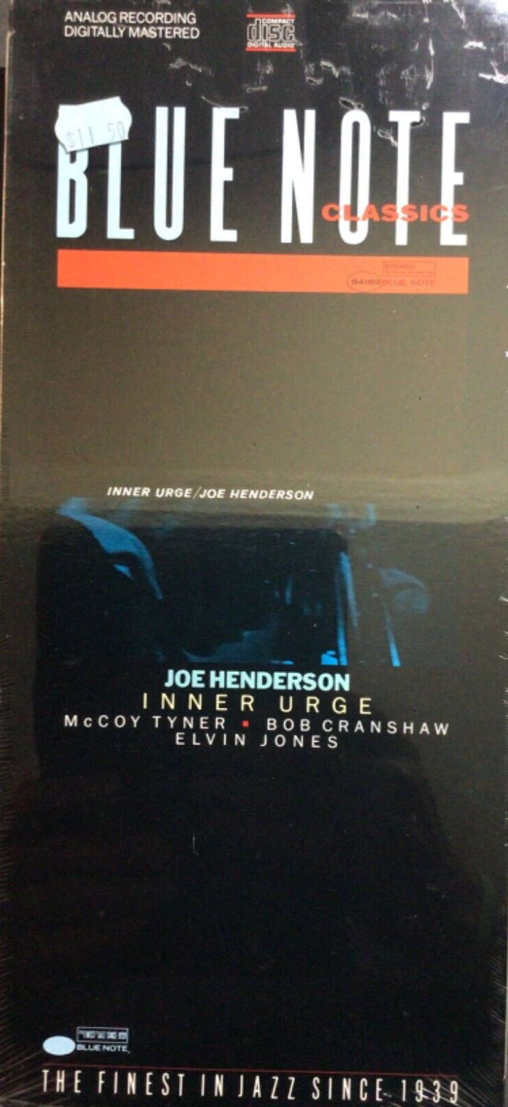 JOE HENDERSON ~ Inner Urge ~ CD ~ Blue Note Longbox ~ SEALED