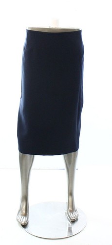 Jupe Ann Taylor LOFT Petites Taille 2P - Lin Noir - Coupe A-Line - Occasion