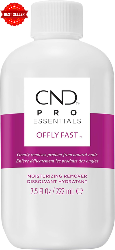 CND Service Essentials Shellac Offly Fast Moisturizing Remover, 222Ml