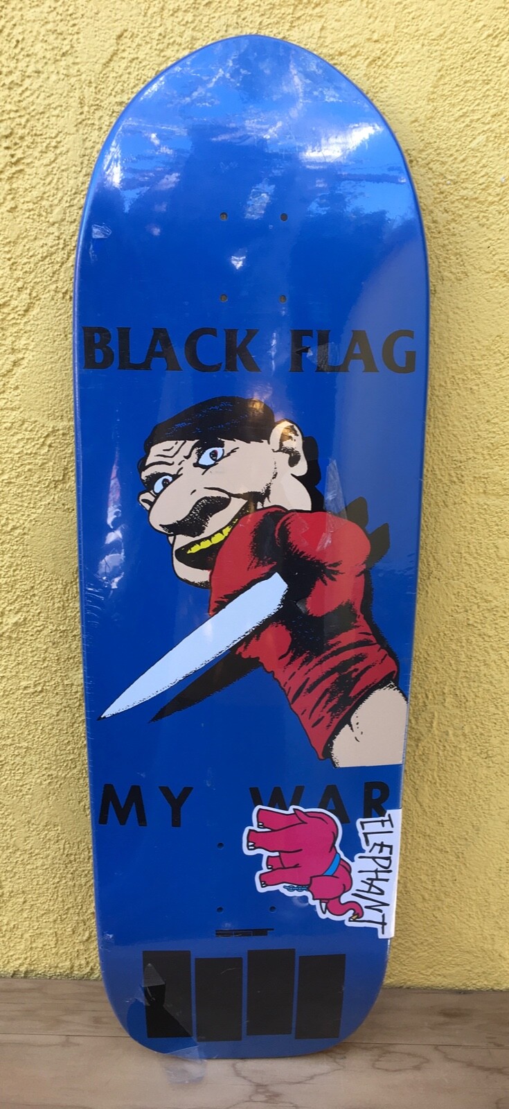 ELEPHANT BRAND BLACK FLAG スケートボード デッキ BLACK FLAG スケートデッキ BARS (Elephant Skateboards