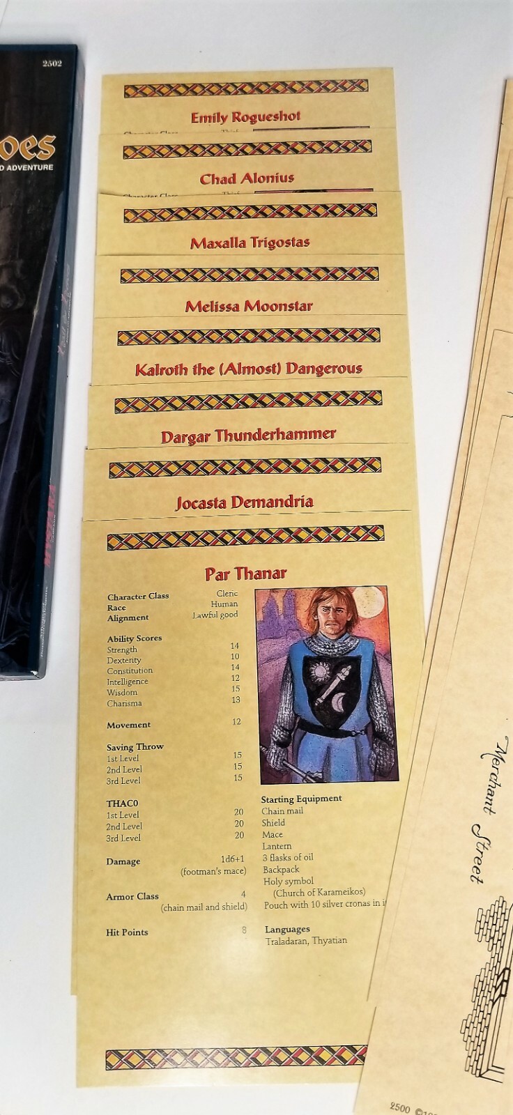 Karameikos Kingdom of Adventure Box Set, Advanced Dungeons&Dragons 2nd Edition