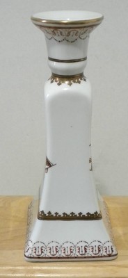 Ceramic Candlestick - Sailing Ship - Made for Neiman Marcus - 8 5/8