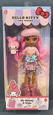 Hello Kitty And Friends My Melody & Stylie 10  Doll Figure Bestie Sanrio Mattel