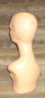 Vintage Mannequin Model - 1960's For Wigs, also great for Hat display 19