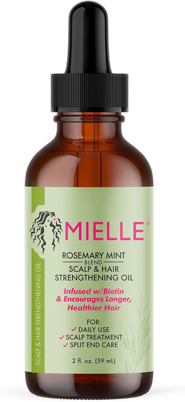Mielle - Olio Lisciante E Rinforzante Per Capelli, Al Rosmarino E Menta, 59 Ml