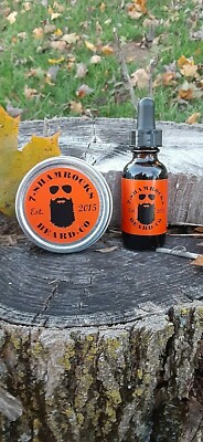 Beard Balm & Beard Oil Set ''Hunting Grounds'' By 7-Shamrocks Beard Company