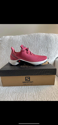 Size 8.5 - Salomon Alphacross 3 pink