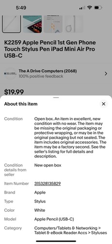 Photos de l'objet d'un acheteur vérifié