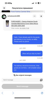 Item photo(s) from verified buyer