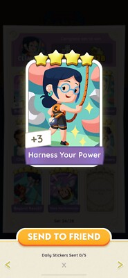 Monopoly Go 4Stars With The Name of Harness Your Power With Superfast Sending 