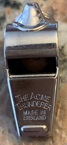1960S Acme Thunder Whistle England NOS