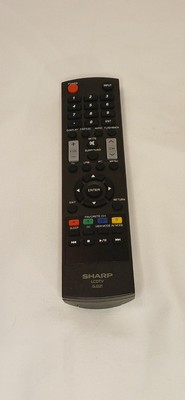 Sharp LCDTV GJ221 Remote Control Preowned Tested, Works