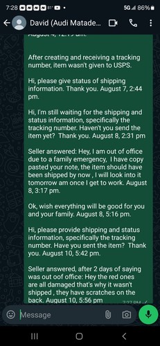 Fotos del artículo de un comprador verificado