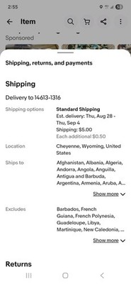 Item photo(s) from verified buyer