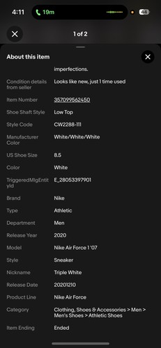 Item photo(s) from verified buyer