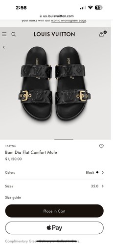 限定品◆関税なし【LOUIS VUITTON】Bom Dia Flat Comfort Mule Bom Dia Flat Comfort Mule - Women - Shoes | LOUIS VUITTON ®