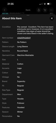 Item photo(s) from verified buyer
