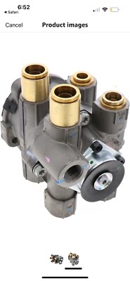 Bendix 800646 E 8 P Dual Circuit Foot Brake Valve Floor Mounted