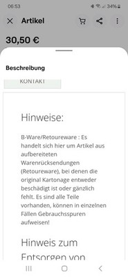 Artikelfoto(s) von einem verifizierten Käufer