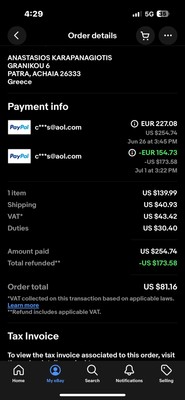 Fotos del artículo de un comprador verificado