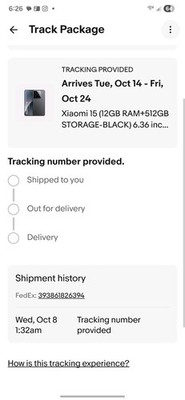 經驗證買家提供的物品圖片