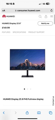 Huawei monitor 24 inch hdmi