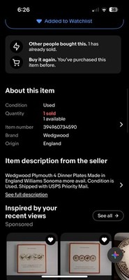 Item photo(s) from verified buyer