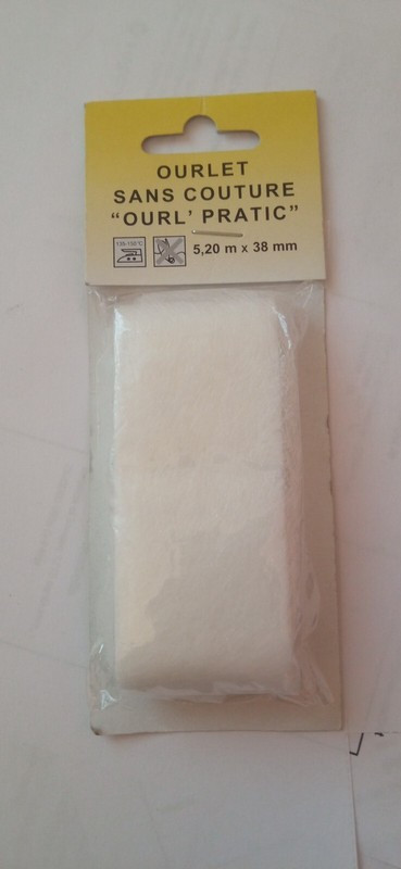 Ourlet Sans Couture Ourlet Rapide  ( 5,20m X 38mm )