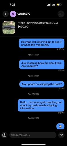 Item photo(s) from verified buyer