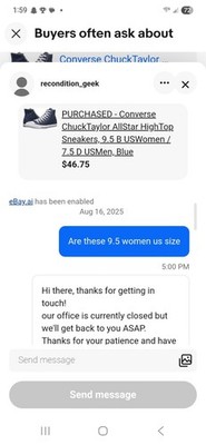 Item photo(s) from verified buyer
