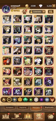 AFK Arena (Account: screampuff) 