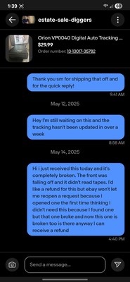 Item photo(s) from verified buyer