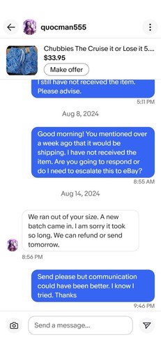 Item photo(s) from verified buyer