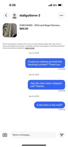 Item photo(s) from verified buyer