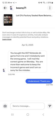 Item photo(s) from verified buyer
