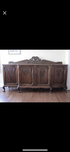 Antique oak dining set from Europe !!!