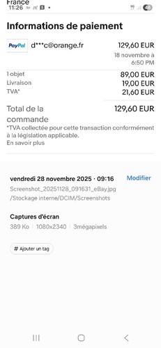 Fotos del artículo de un comprador verificado