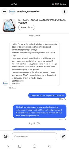 Fotos del artículo de un comprador verificado
